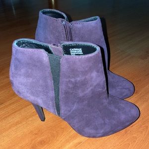 ASH ‘Catwalk’ Booties - Purple Suede Size 6.5 - Never worn!